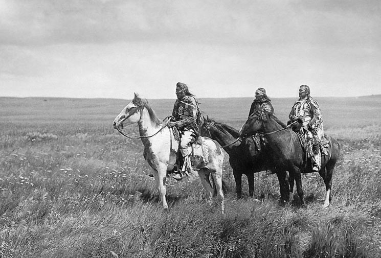 Echt Leder Indianer Trommel  Wandschmuck Native American Schamane Pferd